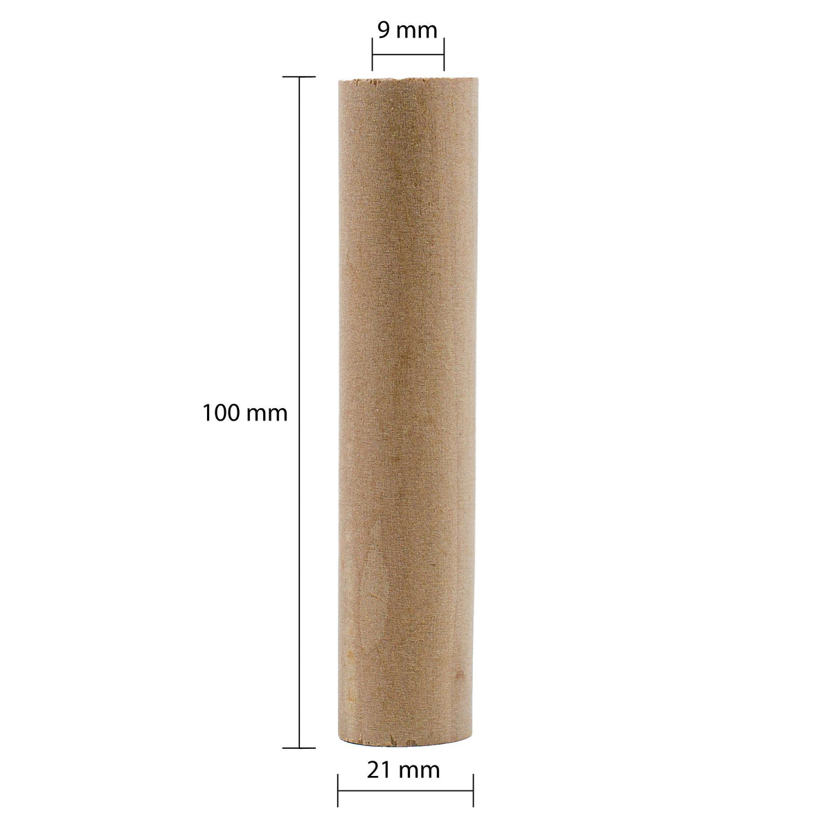Cuentas cilíndricas de madera