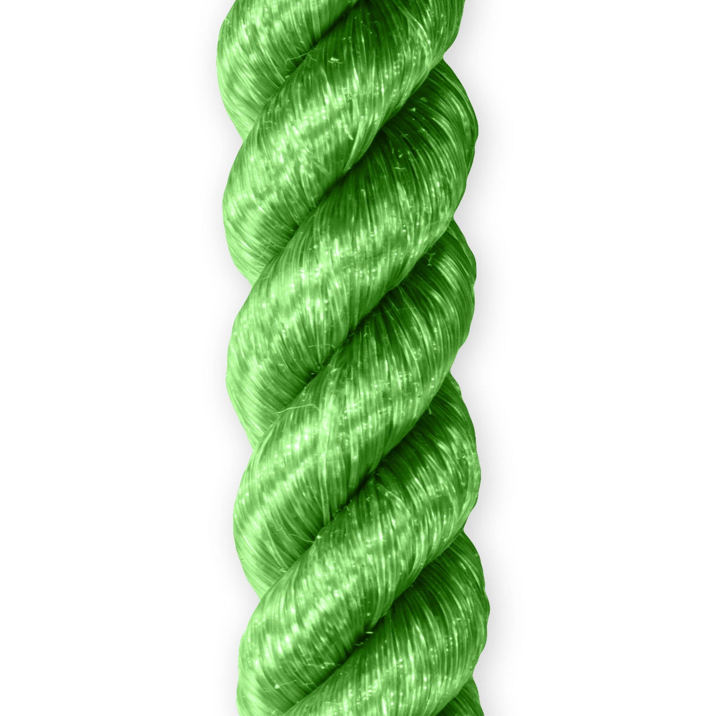 Cuerda monofilamento torcida