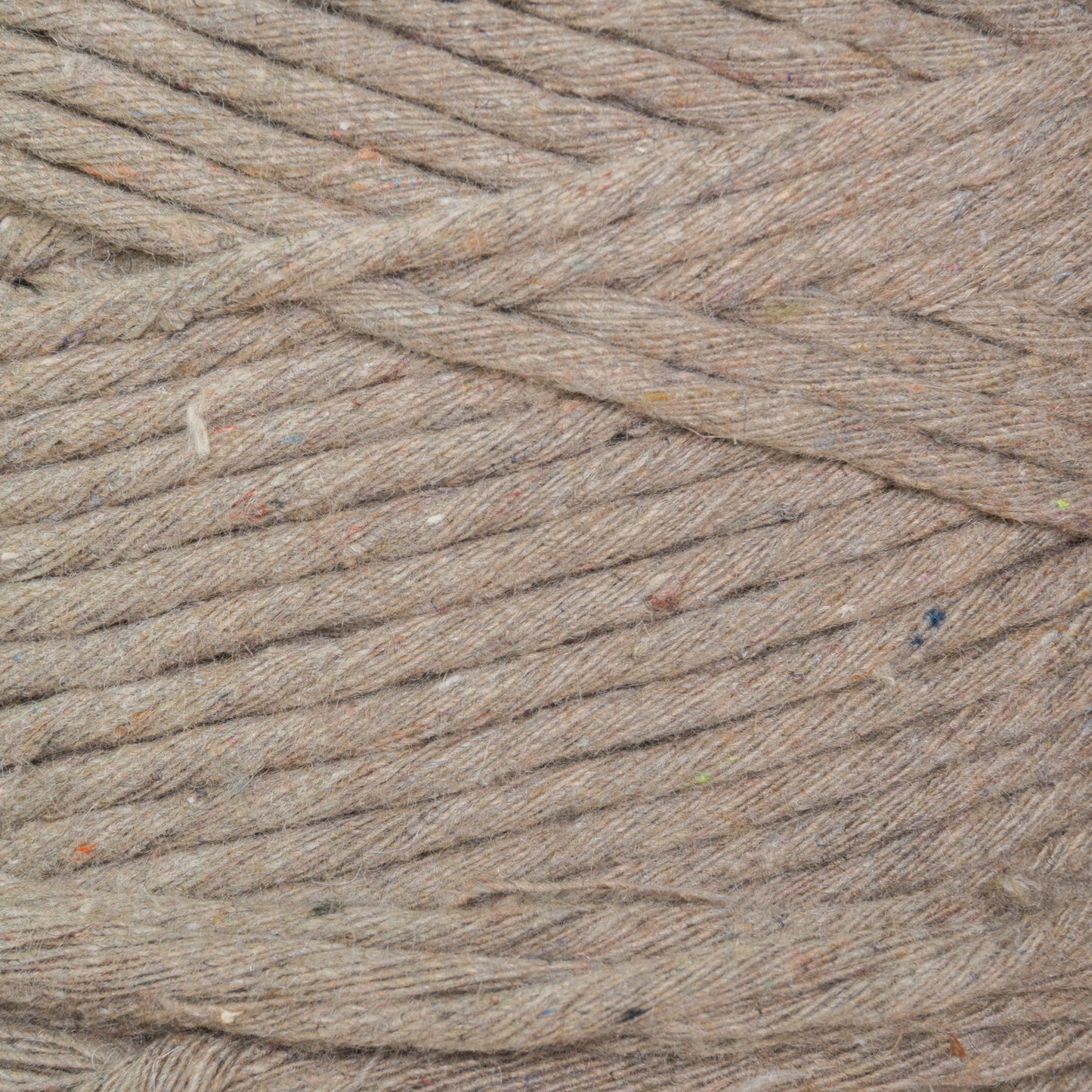 Cordón de polycotton peinado jaspeado de 3 mm