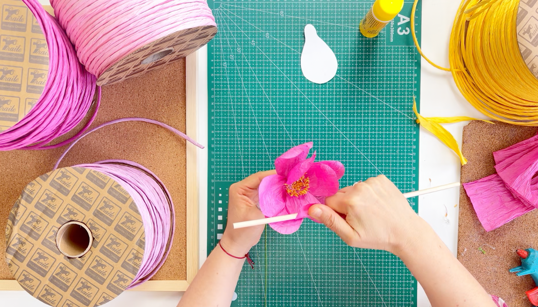 Flores de papel: para conmemorar el Día de la Mujer con algo que no se marchite