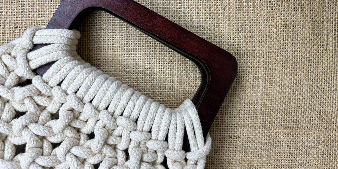 El match perfecto para tu nueva cartera de macramé 👜