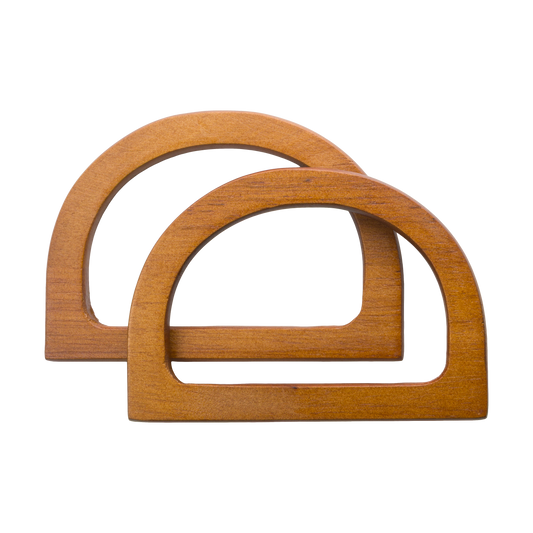 Manillas de madera - tipo D