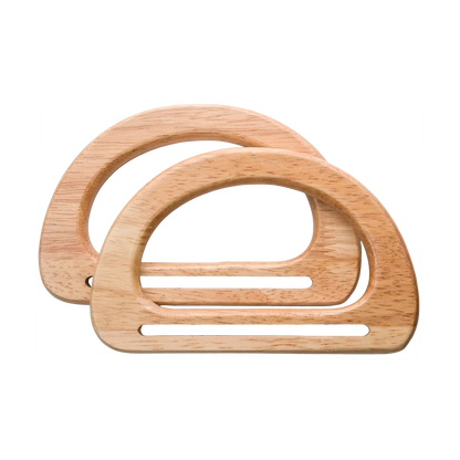 Manillas de madera con ranura