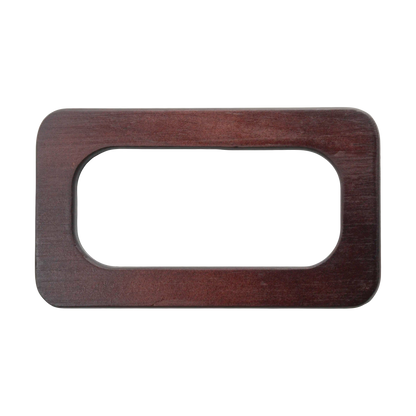 Manillas de madera rectangulares