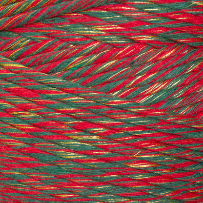 Cordón de polycotton peinado de 3 mm con Lurex