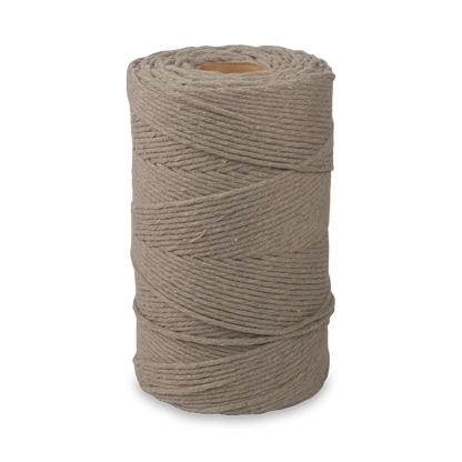 Cordón de polycotton peinado jaspeado de 3 mm
