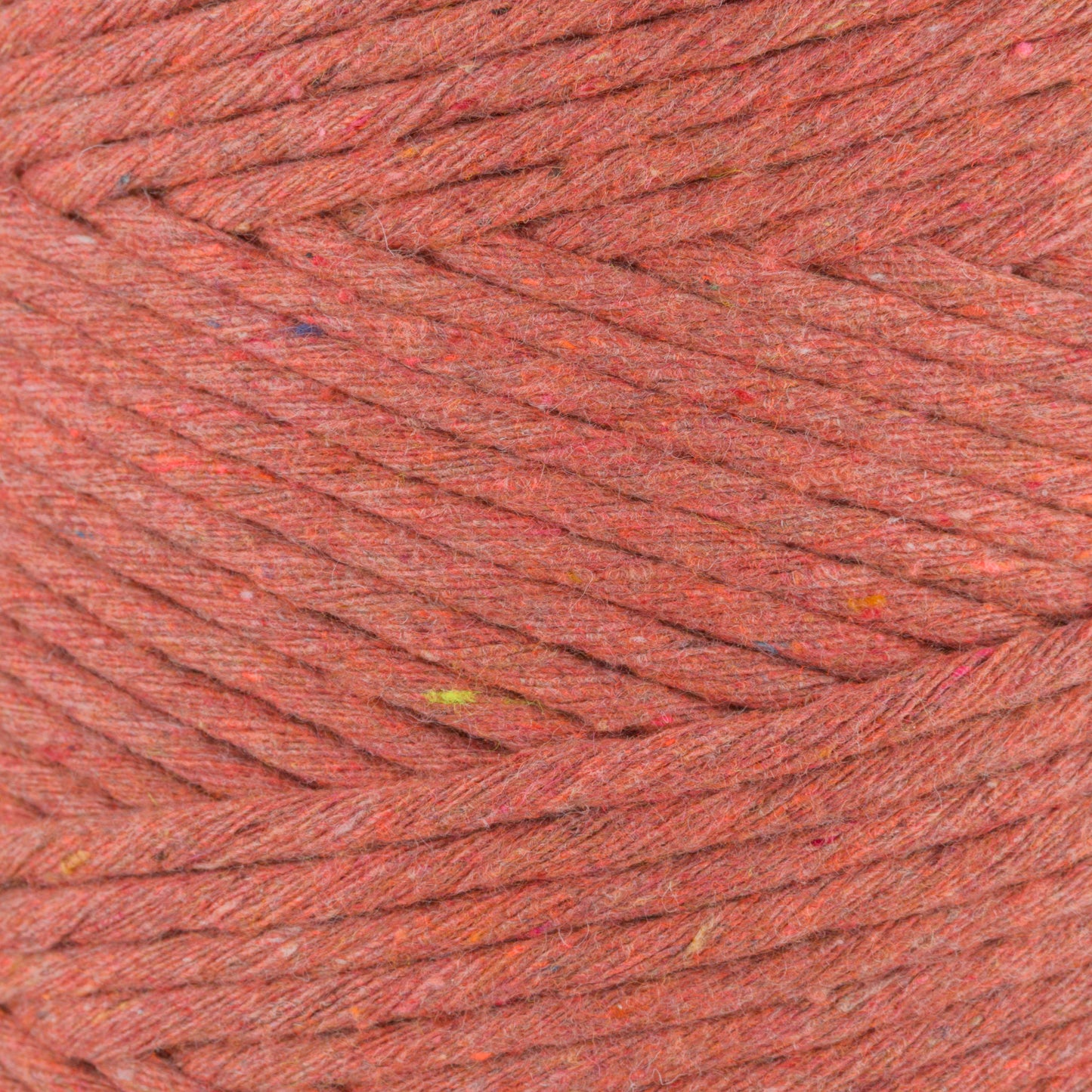 Cordón de polycotton peinado jaspeado de 3 mm