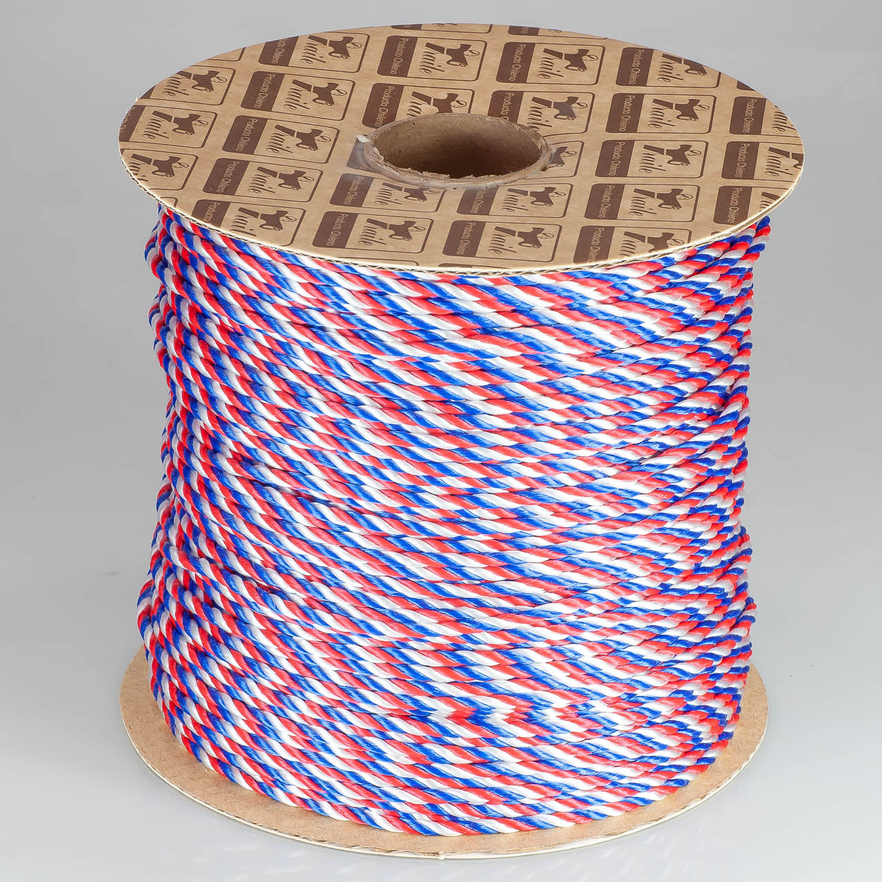 Lienza tricolor de polipropileno torcido de 3 mm