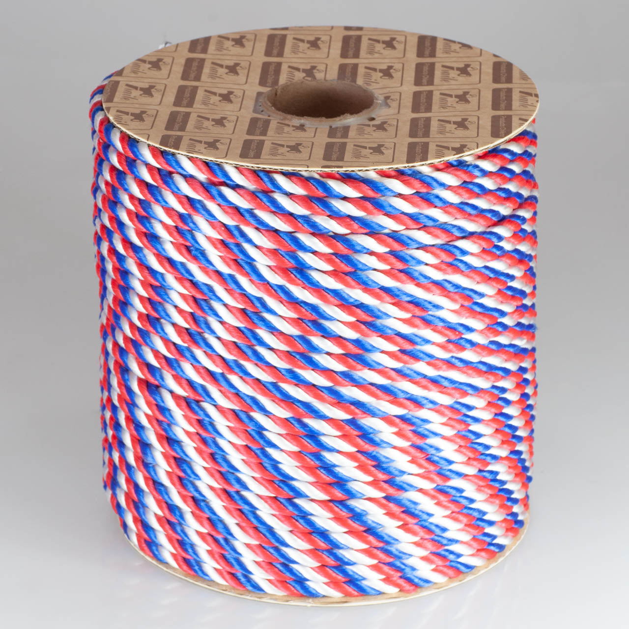 Lienza tricolor de polipropileno torcido de 8 mm