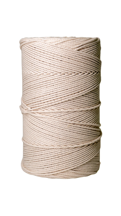 Cordón de algodón torcido nacional