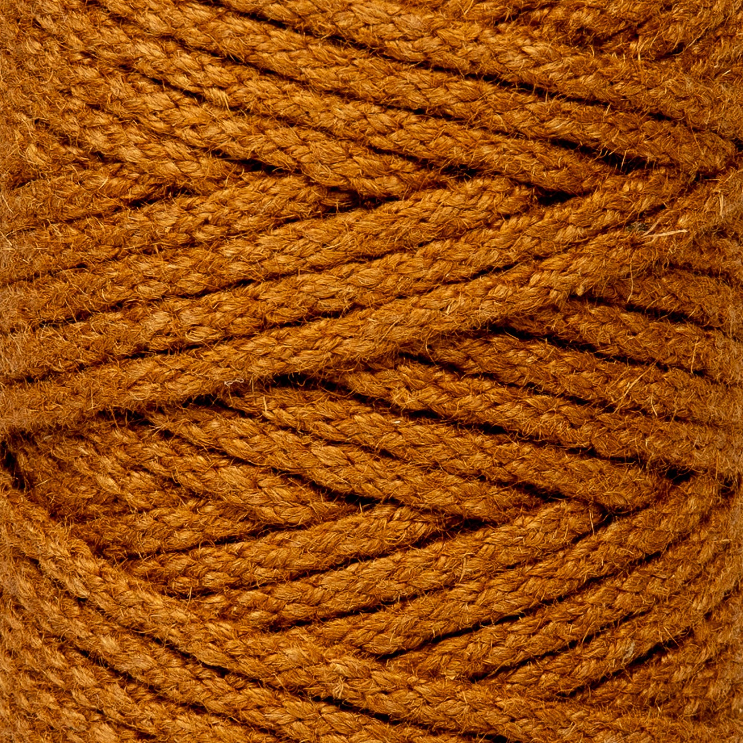 Cordón de yute trenzado de 8 mm