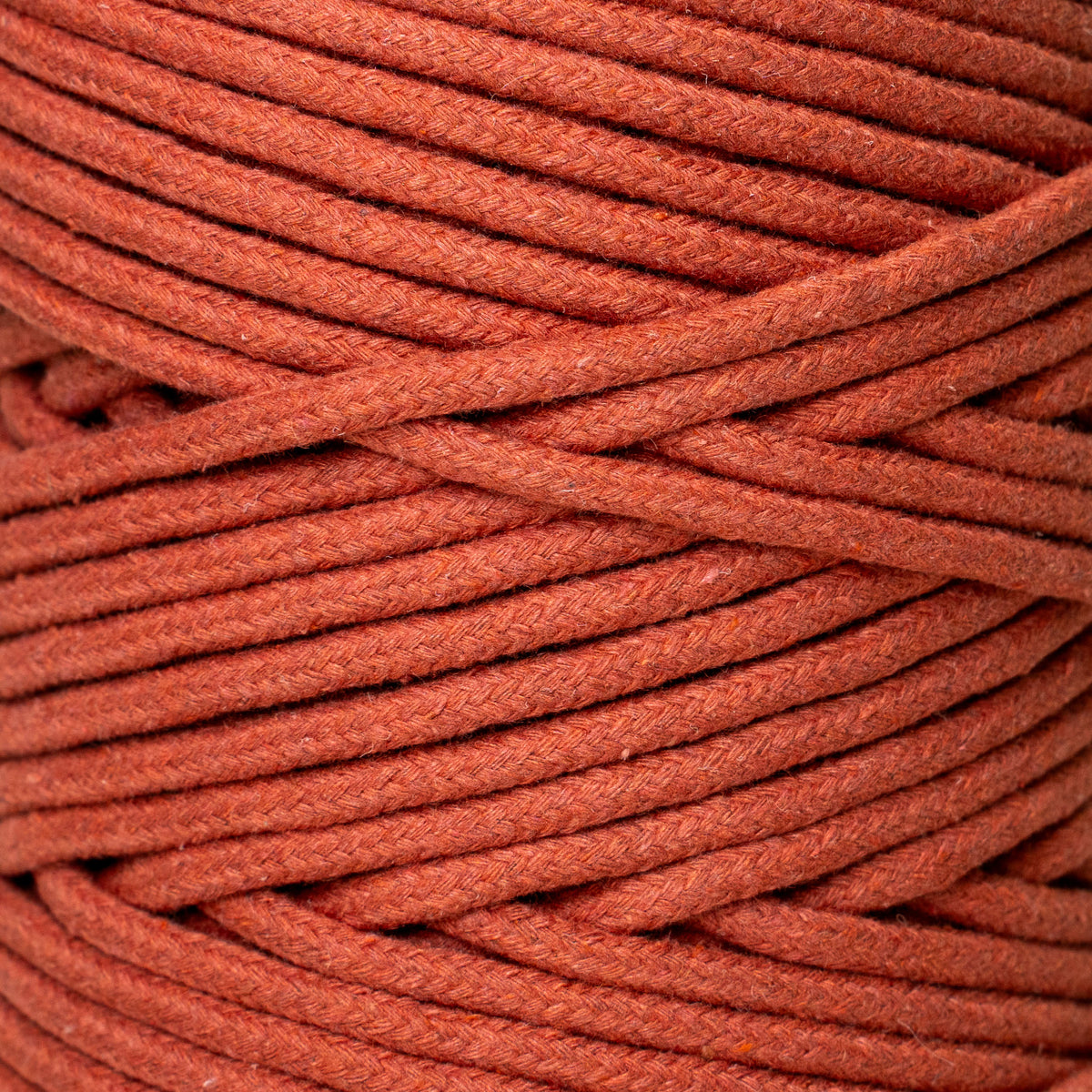 Cordón de polycotton trenzado de 6 mm