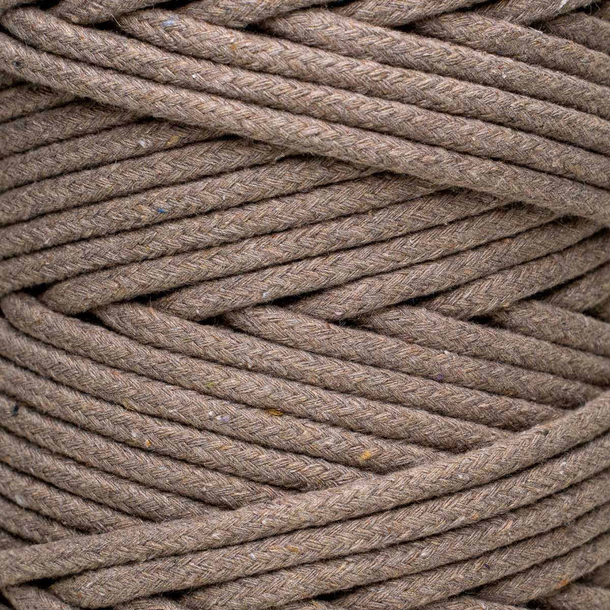 Cordón de polycotton trenzado de 6 mm