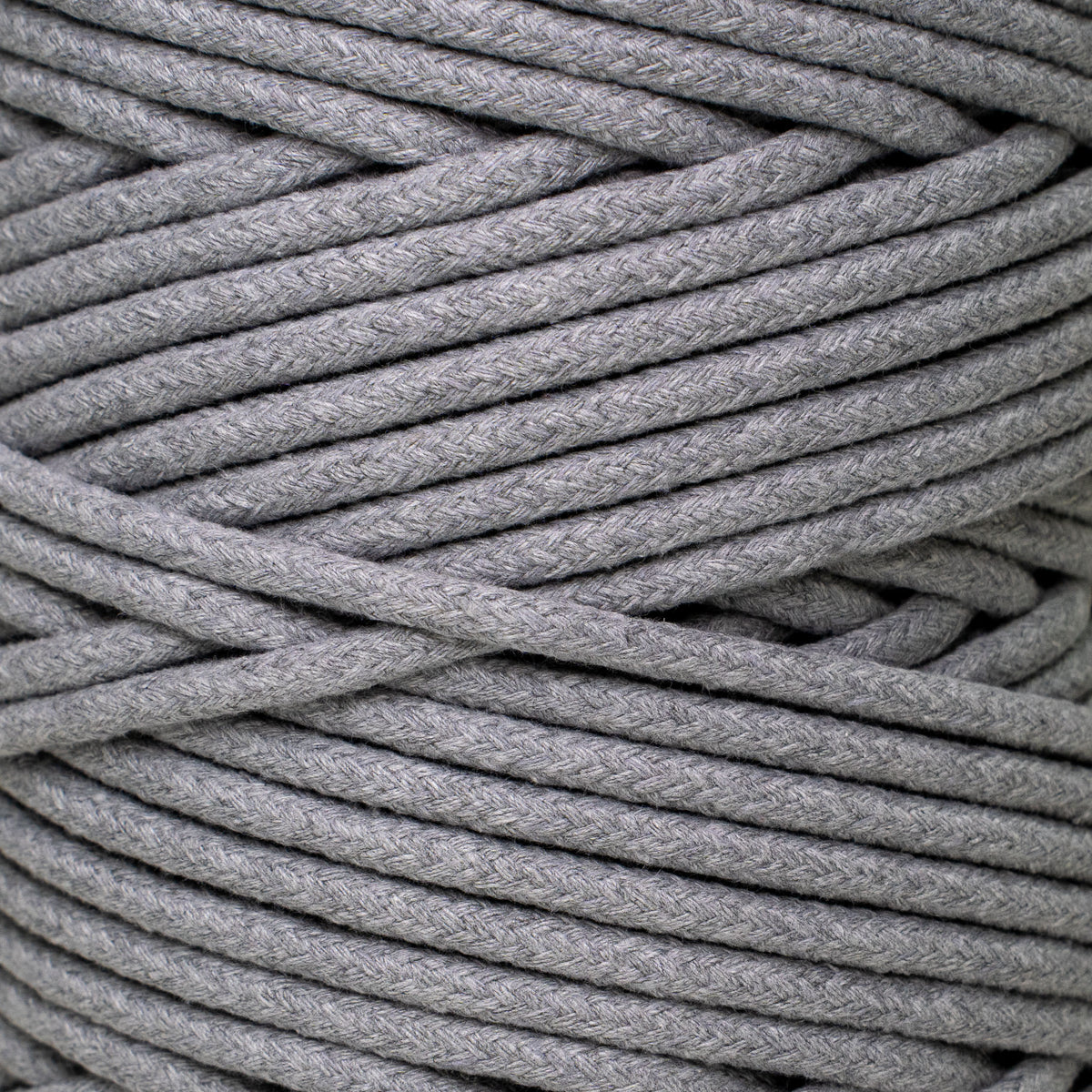 Cordón de polycotton trenzado de 6 mm