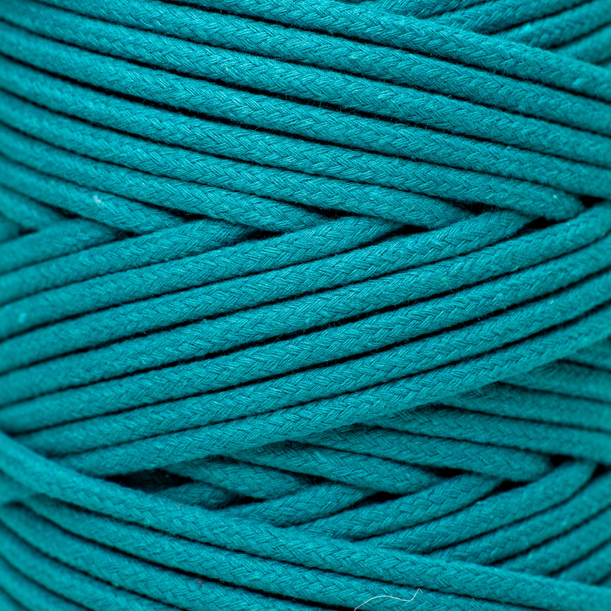 Cordón de polycotton trenzado de 6 mm