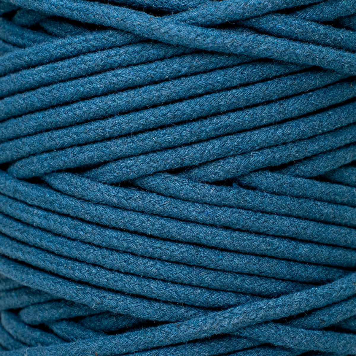 Cordón de polycotton trenzado de 6 mm