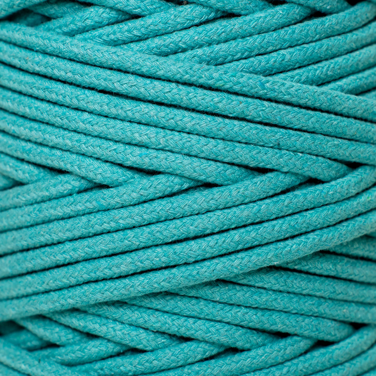 Cordón de polycotton trenzado de 6 mm
