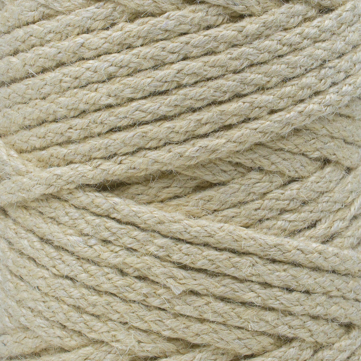 Cordón de yute trenzado de 8 mm